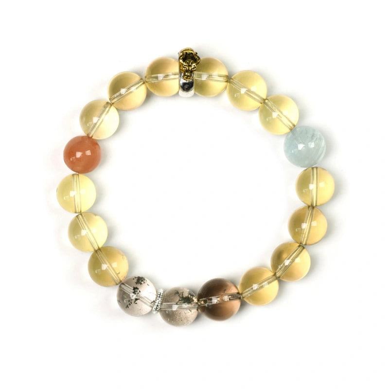 Bracelet « Muguet » en Améthyste naturelle – Sagesse ouverte, Attire les bienfaiteurs