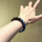 Kyanite & Agarwood Bracelet, Ideal Gift for Both Men and Women