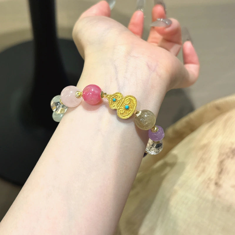 Multi‑Gemstone Colorful Bracelet - Treasure Cabinet on Your Wrist