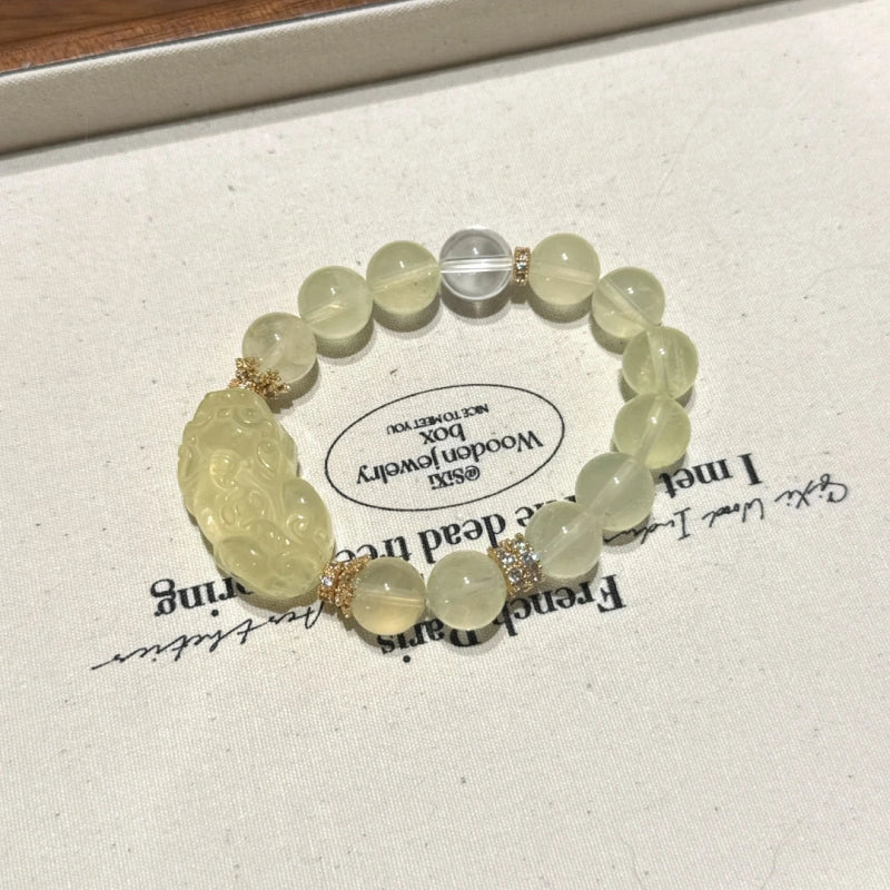 Citrine Pi‑Xiu Bracelet - Attract Abundance & Boost Prosperity