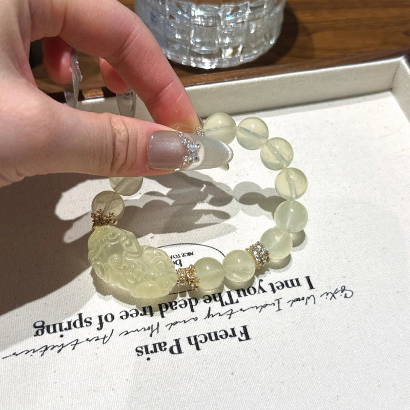 Citrine Pi‑Xiu Bracelet - Attract Abundance & Boost Prosperity