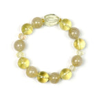 Golden Rutilated Quartz & Citrine Bracelet - Energy Surge