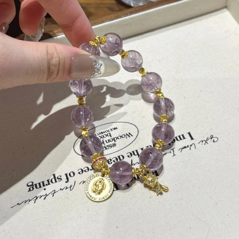Bolivian Amethyst Bracelet - Emotional Self‑Control