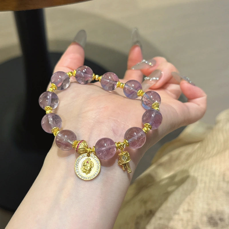 Bolivian Amethyst Bracelet - Emotional Self‑Control