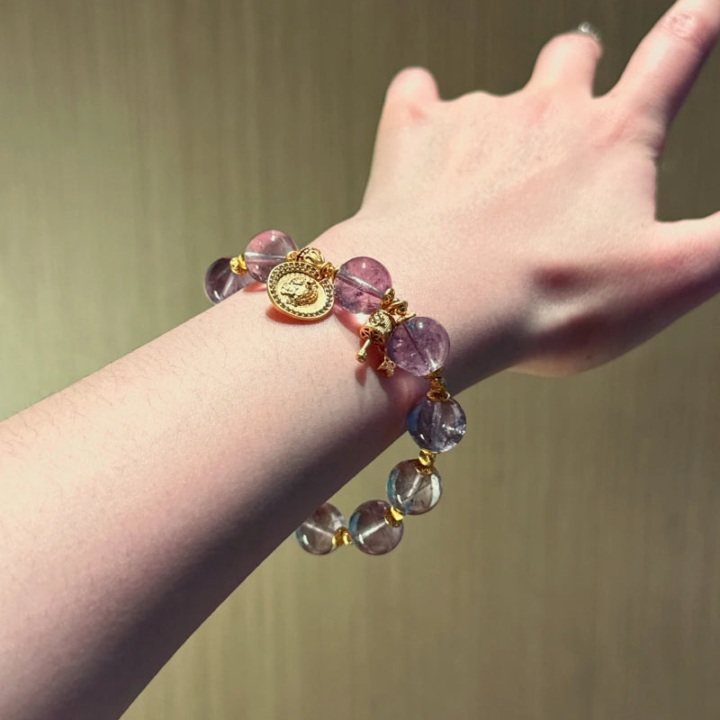 Bolivian Amethyst Bracelet - Emotional Self‑Control