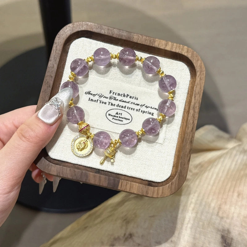 Bolivian Amethyst Bracelet - Emotional Self‑Control