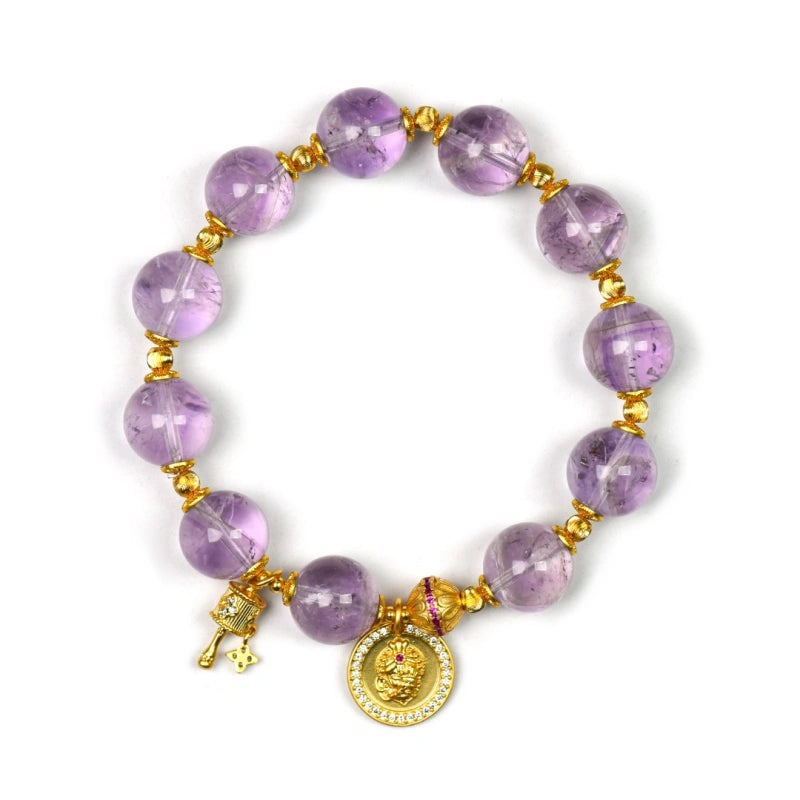 Bolivian Amethyst Bracelet - Emotional Self‑Control