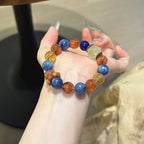 Kyanite & Golden‑Tiger’s Eye Bracelet - Vibrant Energy