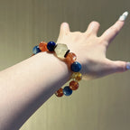 Kyanite & Golden‑Tiger’s Eye Bracelet - Vibrant Energy