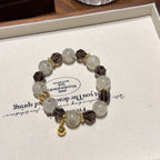 Bracelet « Muguet » en Améthyste naturelle – Sagesse ouverte, Attire les bienfaiteurs
