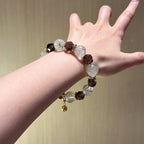 Bracelet « Muguet » en Améthyste naturelle – Sagesse ouverte, Attire les bienfaiteurs