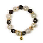 Bracelet « Muguet » en Améthyste naturelle – Sagesse ouverte, Attire les bienfaiteurs