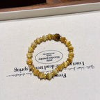 Bracelet « Muguet » en Améthyste naturelle – Sagesse ouverte, Attire les bienfaiteurs