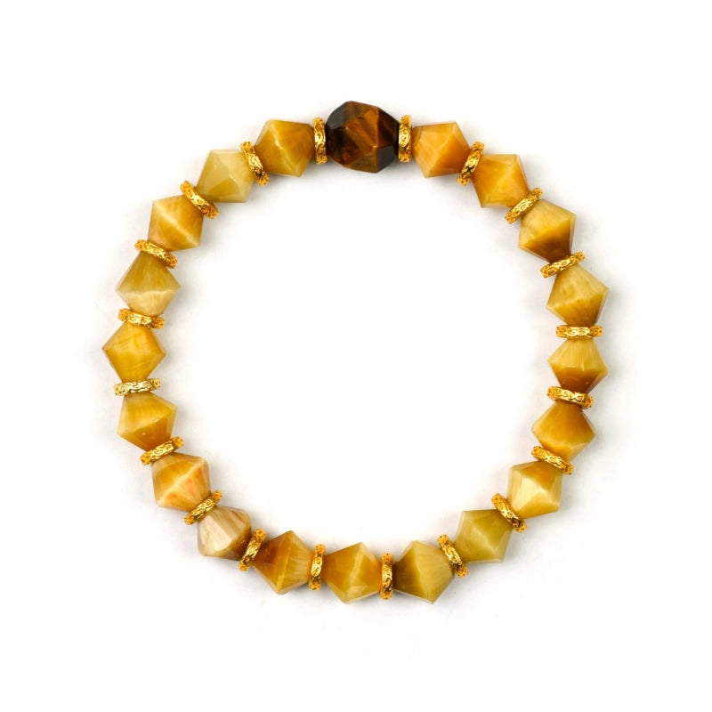 Bracelet « Muguet » en Améthyste naturelle – Sagesse ouverte, Attire les bienfaiteurs