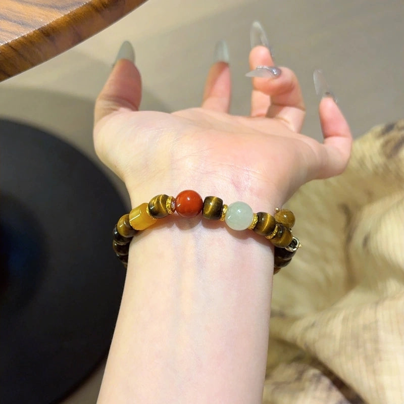 Golden/Yellow Tiger’s Eye Bracelet - Bold Decision‑Making