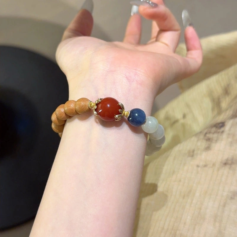 Bracelet « Muguet » en Améthyste naturelle – Sagesse ouverte, Attire les bienfaiteurs