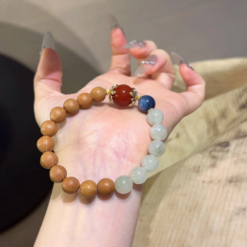 Bracelet « Muguet » en Améthyste naturelle – Sagesse ouverte, Attire les bienfaiteurs