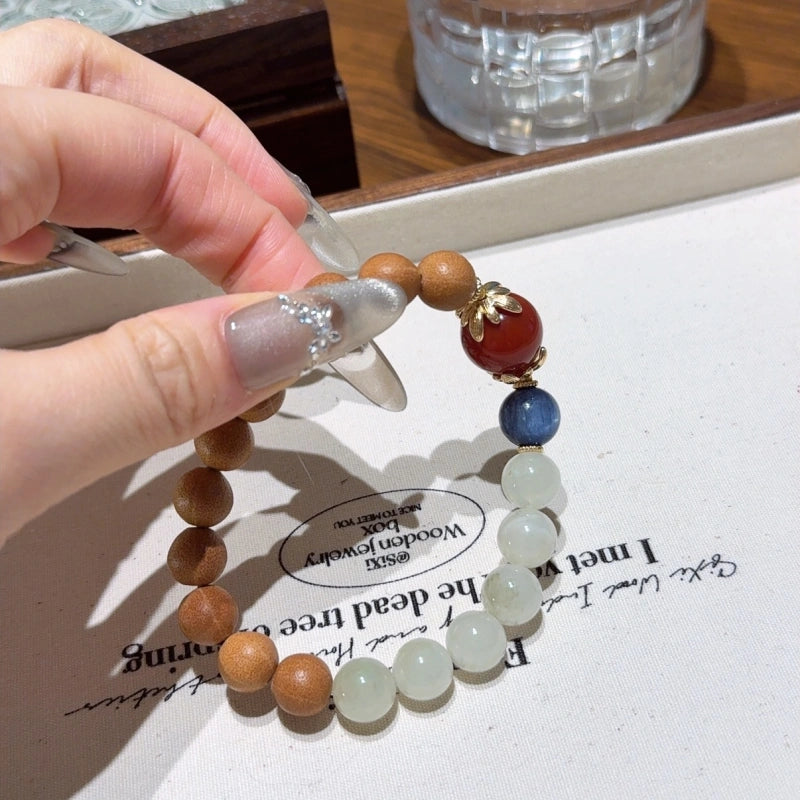 Bracelet « Muguet » en Améthyste naturelle – Sagesse ouverte, Attire les bienfaiteurs