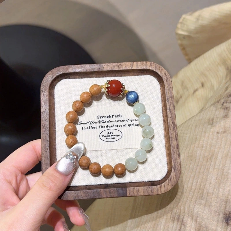 Bracelet « Muguet » en Améthyste naturelle – Sagesse ouverte, Attire les bienfaiteurs