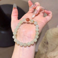 Green Garnet Bracelet - Career Vitality Courage & Confidence