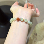 Green Garnet Bracelet - Career Vitality Courage & Confidence