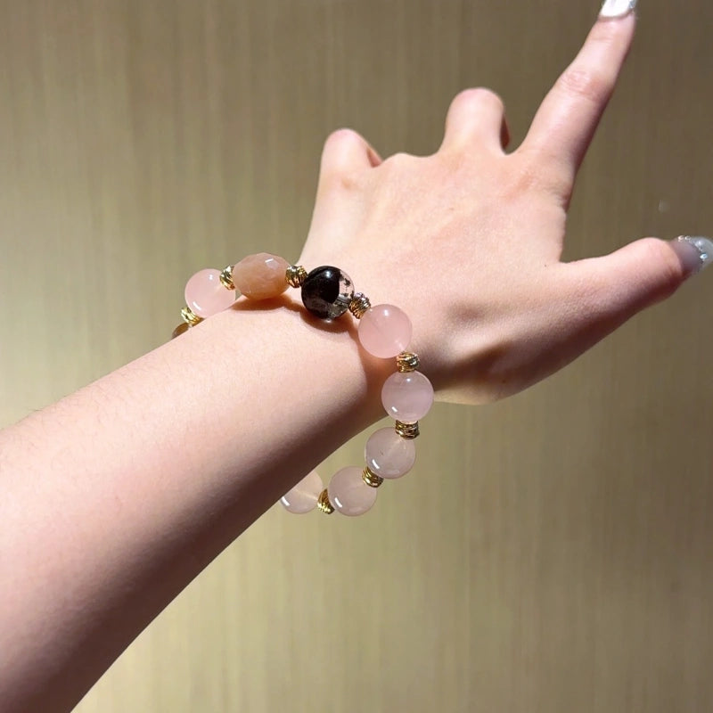 Rose Quartz Bracelet - Draw Supportive Allies