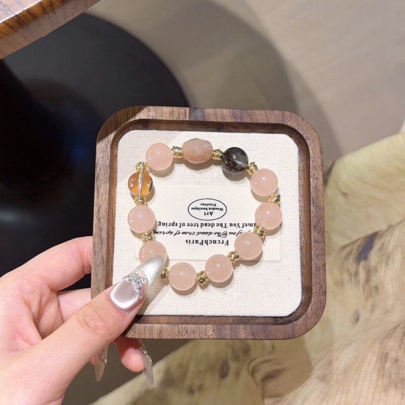 Rose Quartz Bracelet - Draw Supportive Allies