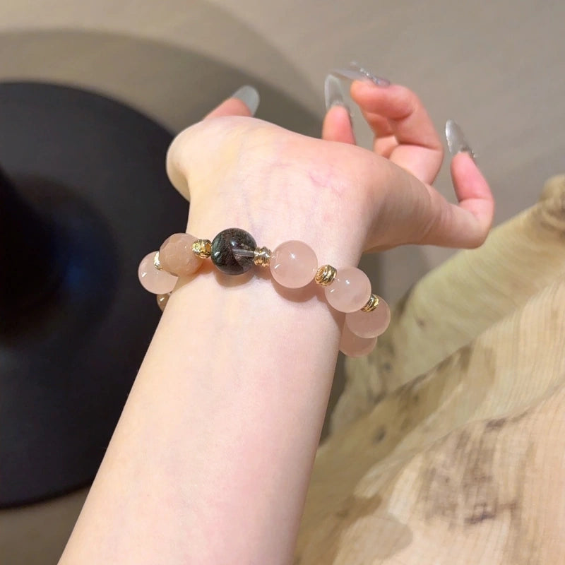 Rose Quartz Bracelet - Draw Supportive Allies