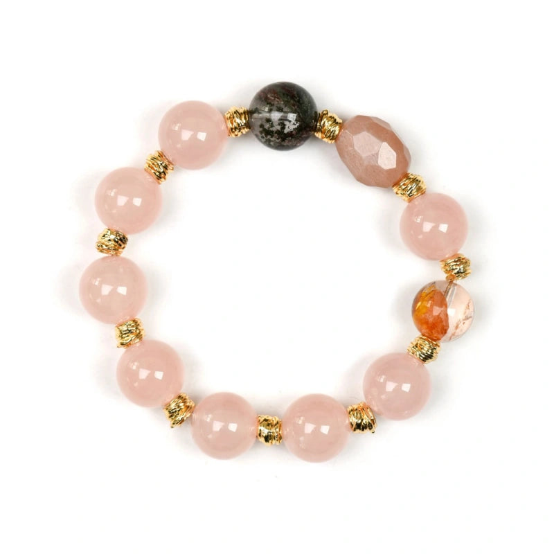 Rose Quartz Bracelet - Draw Supportive Allies