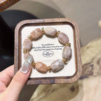 Free‑Form Sunstone Bracelet - Positivity & Optimism