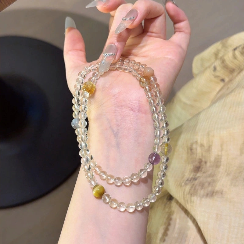 Citrine Multi‑Loop Bracelet - Bold Decision‑Making