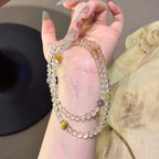 Citrine Multi‑Loop Bracelet - Bold Decision‑Making