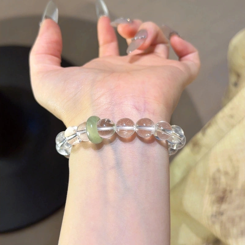 Clear Quartz Bracelet - Steady Progress