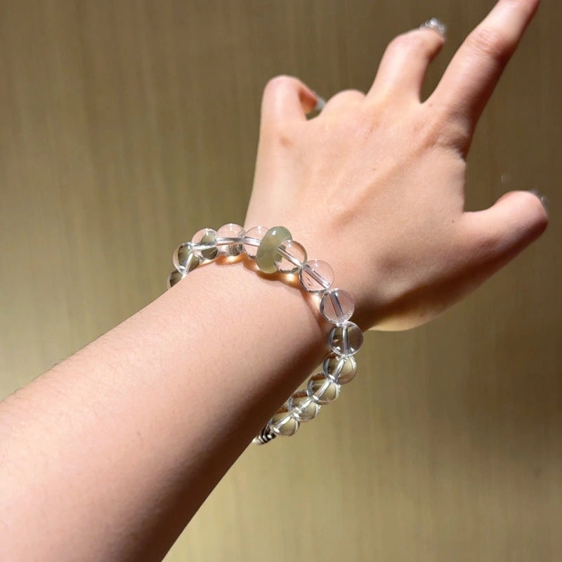 Clear Quartz Bracelet - Steady Progress