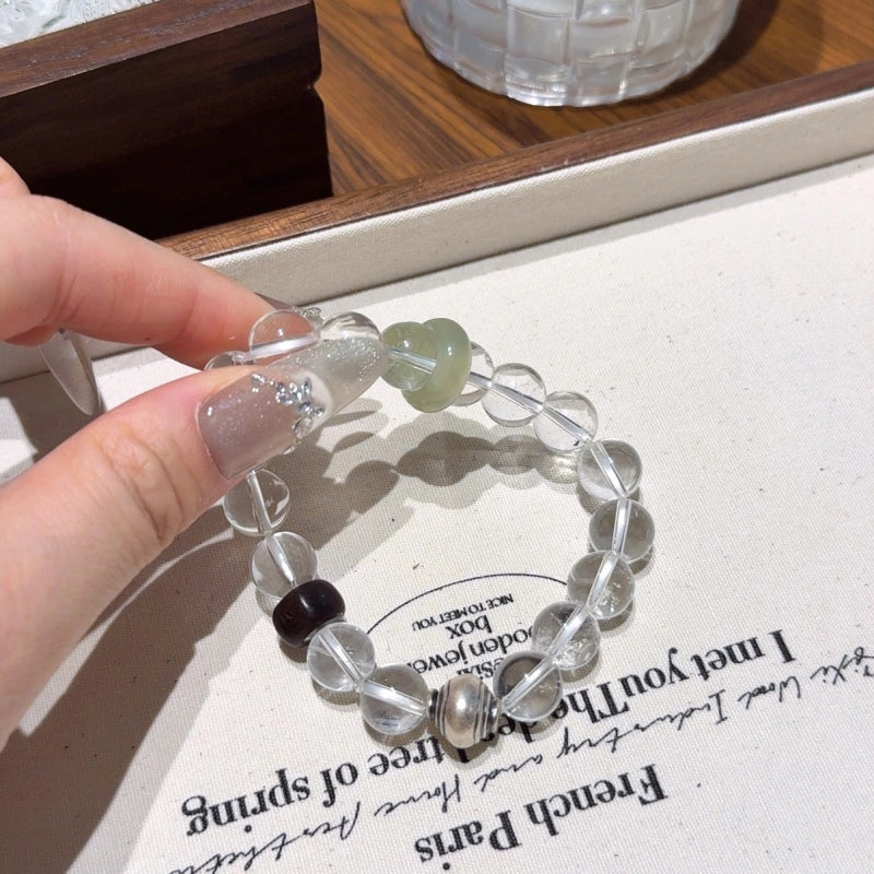 Clear Quartz Bracelet - Steady Progress