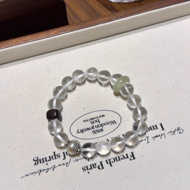 Clear Quartz Bracelet - Steady Progress