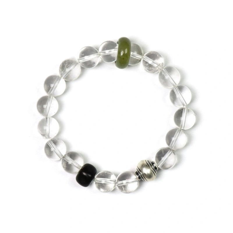 Clear Quartz Bracelet - Steady Progress
