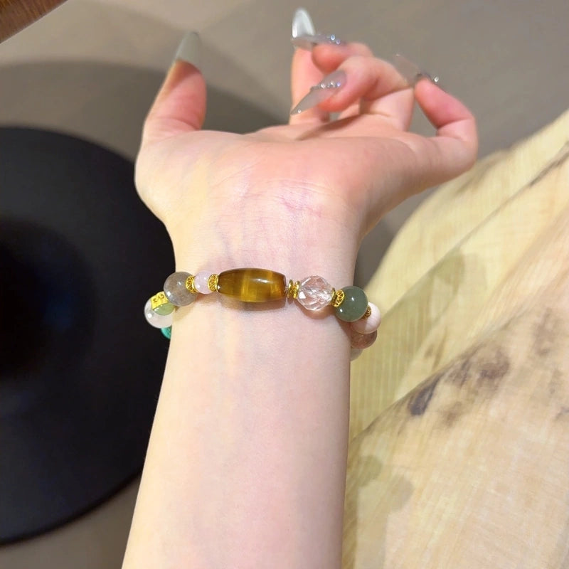 Multi‑Gemstone Bracelet - Prosperity & Good Fortune