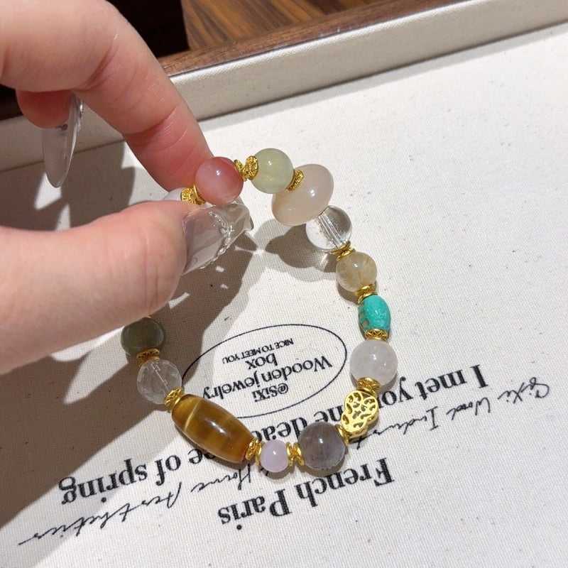 Multi‑Gemstone Bracelet - Prosperity & Good Fortune