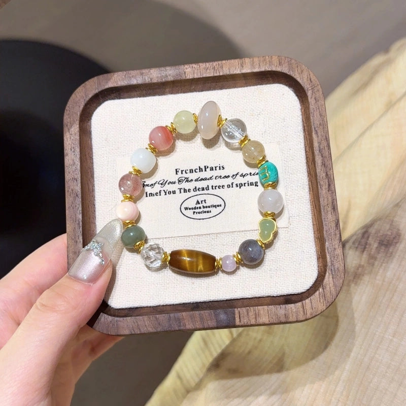 Multi‑Gemstone Bracelet - Prosperity & Good Fortune