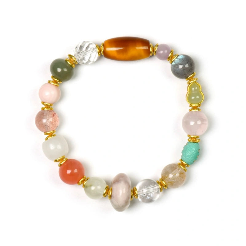 Multi‑Gemstone Bracelet - Prosperity & Good Fortune