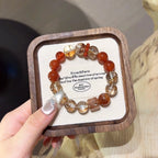 Bracelet « Muguet » en Améthyste naturelle – Sagesse ouverte, Attire les bienfaiteurs