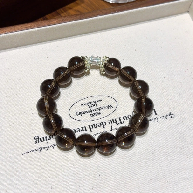 Smoky Quartz Bracelet - Mental Stability