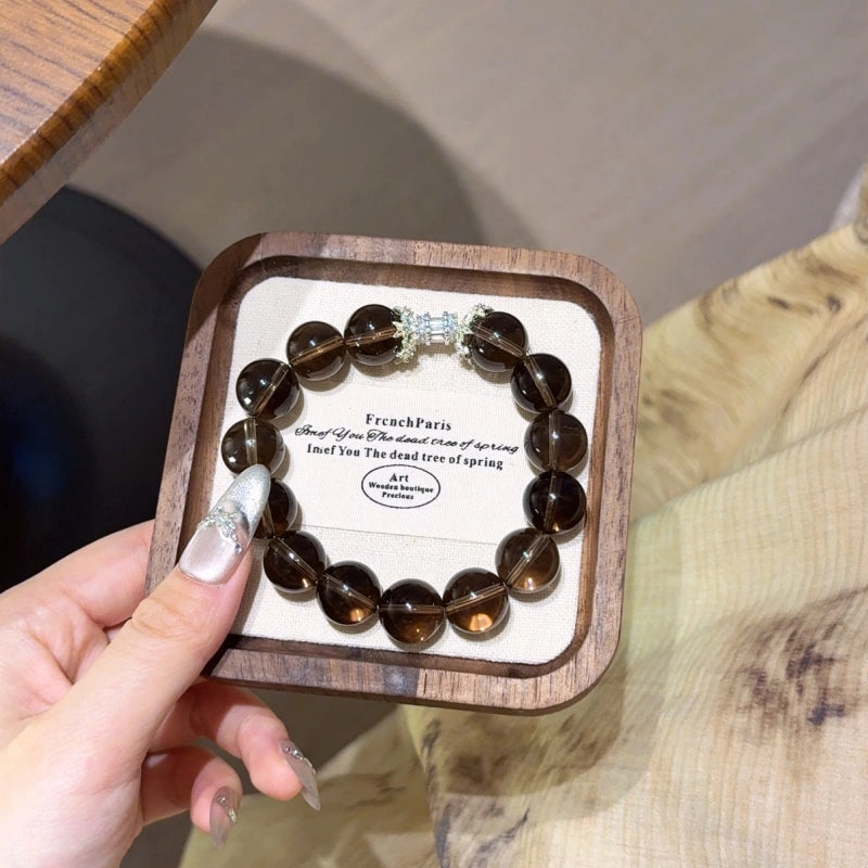 Smoky Quartz Bracelet - Mental Stability