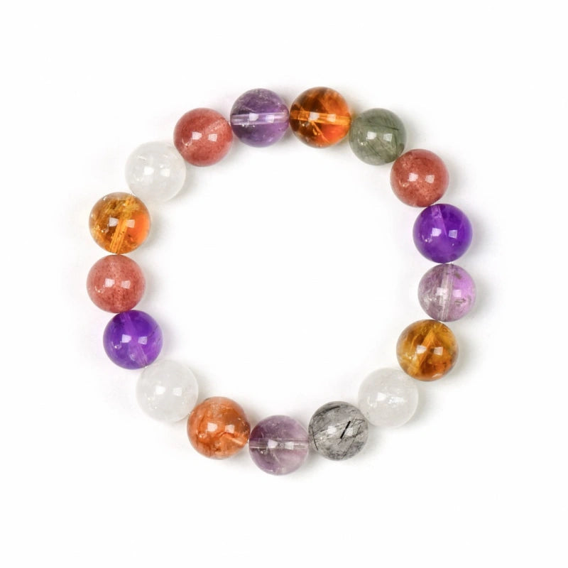 Multi‑Stone Crystal Bracelet-Joy & Stress Relief