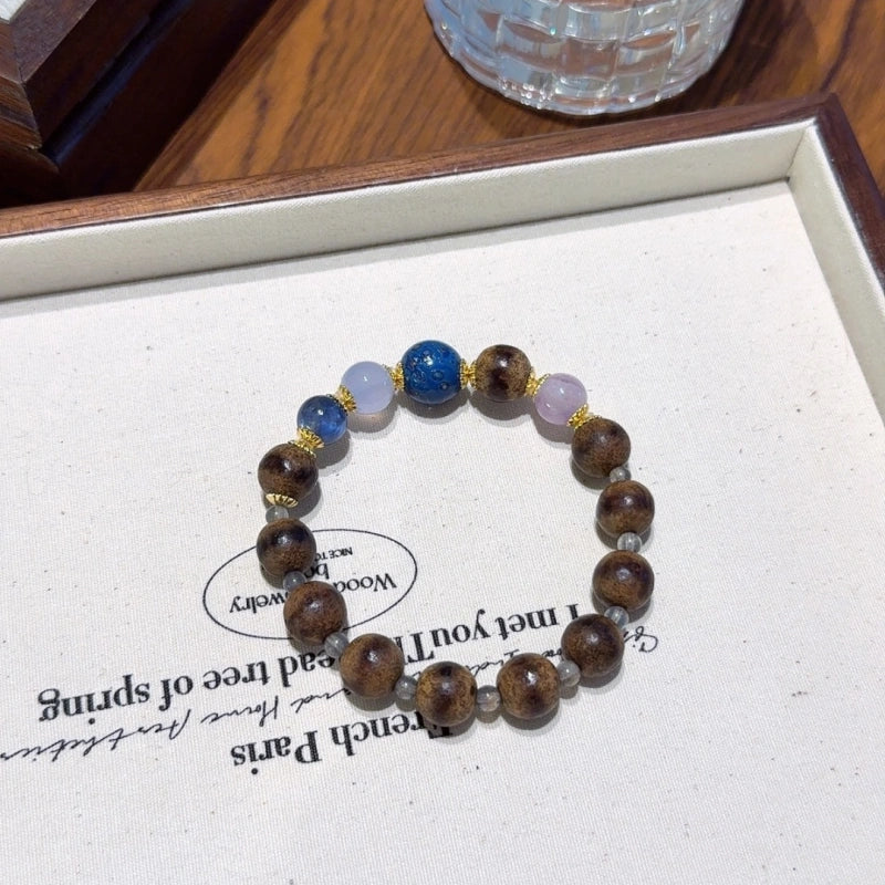Agarwood Bracelet-Smooth Social Interactions Energy Restoration