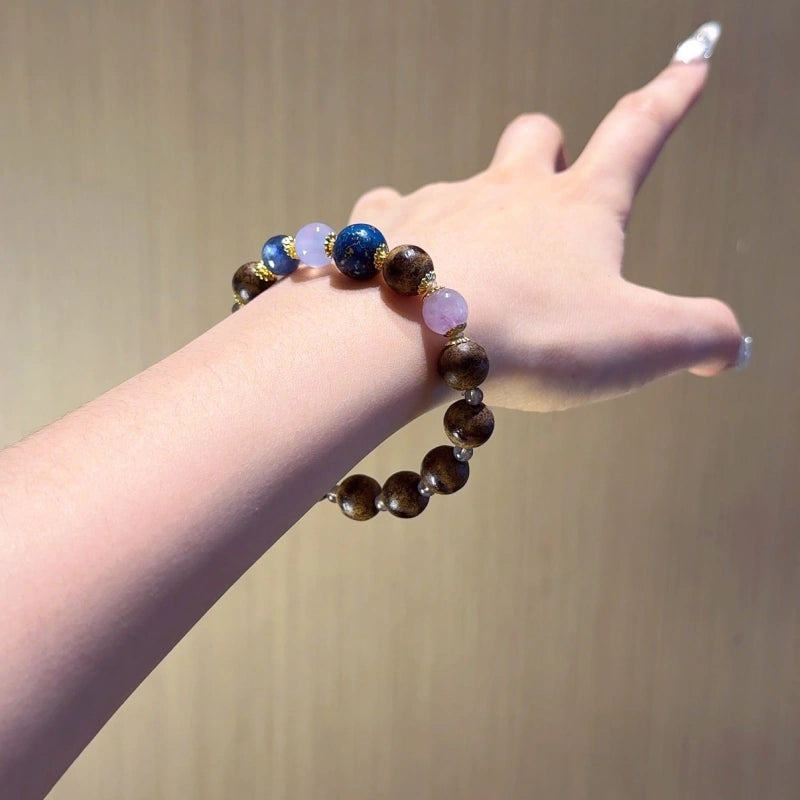 Agarwood Bracelet-Smooth Social Interactions Energy Restoration