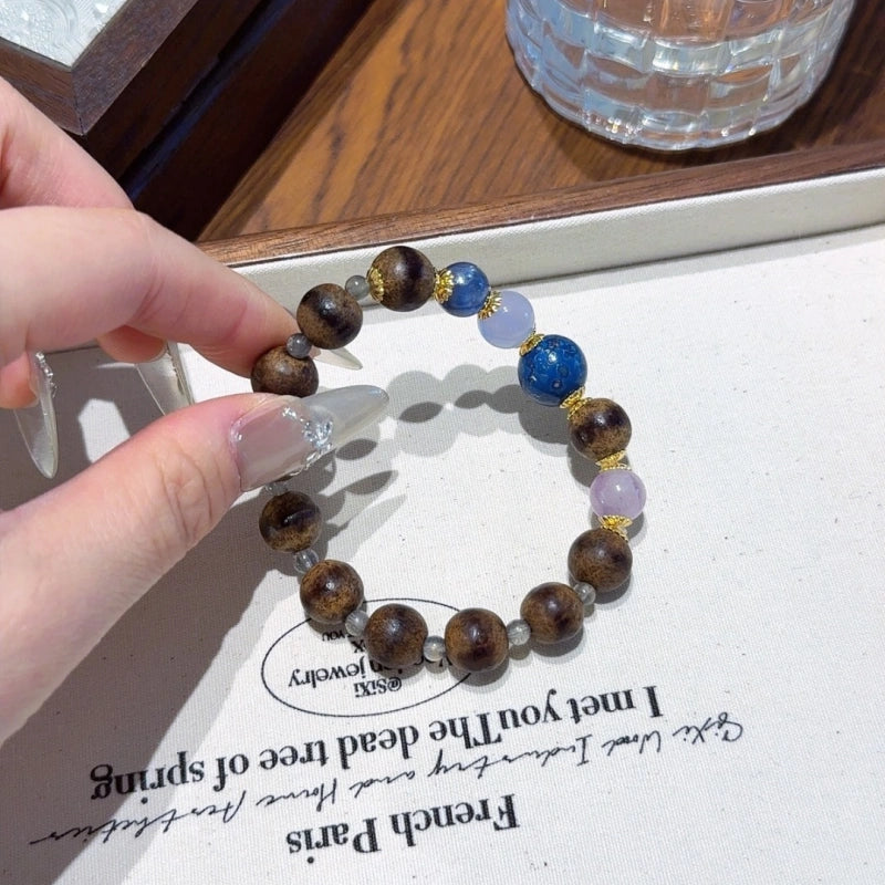 Agarwood Bracelet-Smooth Social Interactions Energy Restoration