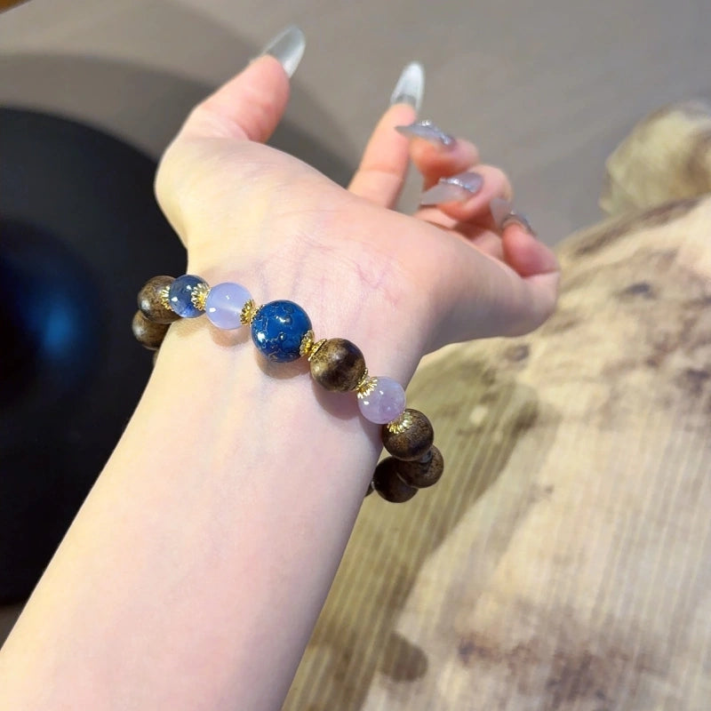 Agarwood Bracelet-Smooth Social Interactions Energy Restoration