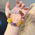 Multi‑Stone Crystal Bracelet-Continuous Good Fortune